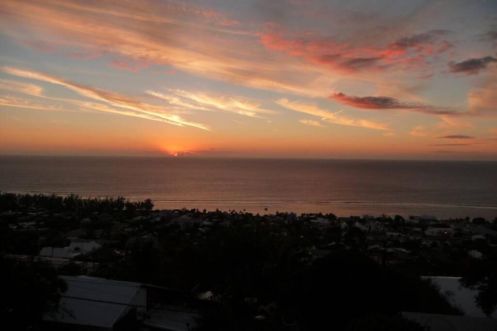 Chalet Sunset, Vue Panoramique Sur La Baie, Proche De Saint-Leu Et Ses Plages المظهر الخارجي الصورة