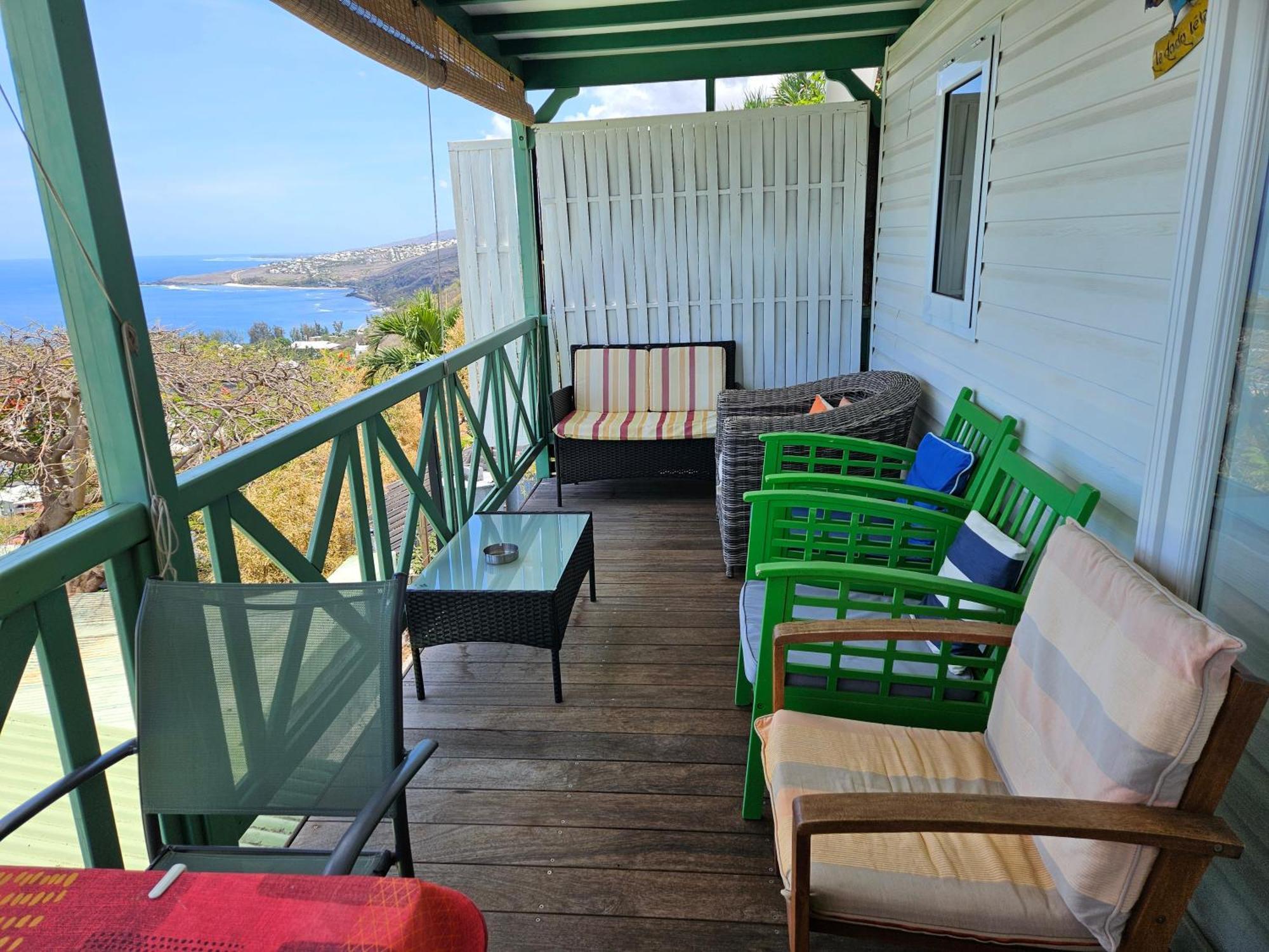 Chalet Sunset, Vue Panoramique Sur La Baie, Proche De Saint-Leu Et Ses Plages المظهر الخارجي الصورة